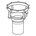 Grohe Ventilsitz, mit O-Ring, für UP-Spülkästen, mit 2-Mengen-Ablaufv. Bild 2