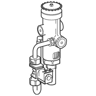 Grohe Austauschdruckspüler, ohne Platte, Wandeinbau, DN 20 Bild 3