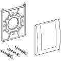 Grohe DAL Abdeckplatte DALclassic 505 verchromt für Unterputz-Urinal-Druckspüler, 40 x 110 mm, Farbe hochglanz Bild 3