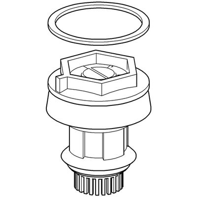 Grohe Kolben komplett für Druckspüler 620.03/620.02, 05.03.1400 Bild 2
