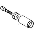 Grohe Verlängerungsset 440272 40 mm, für Eichelberg Unterputz-Ventile, Farbe silberfarben Bild 3