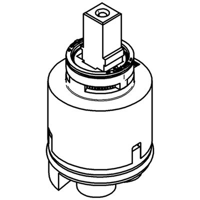 Grohe Kartusche Keramik 40 mm, für Eichelberg Armaturen Bild 3