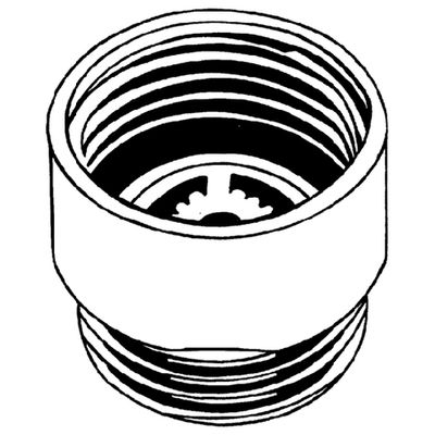 Grohe Durchflusskonstanthalter, für Hand- und Seitenbrausen, DN 15 Bild 3