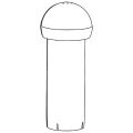 Grohe Umstellknopf, Farbe silberfarben Bild 2