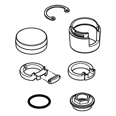Grohe Set für Hebelkopf ab Baujahr 76 Bild 3