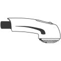 Grohe Spülbrause mit Mousseur / Brausestrahl für Zedra / Europlus, Länge 154 mm, granicreme Bild 3