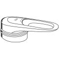 Grohe Hebel 46415, für Europlus chrom, Farbe silberfarben Bild 2