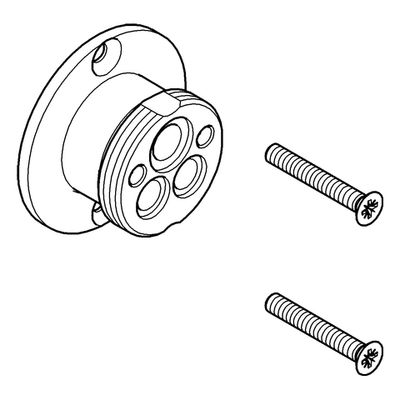 Grohe Verlängerung, für 2-Loch-Waschtisch Batterien, für UP-Körper, 25 mm Bild 3