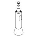 Grohe Spülbrause, Mousseur / Brausestrahl, autom.Rückstellung a.Mousseur, Farbe silberfarben Bild 2