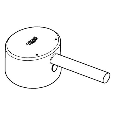 Grohe Hebel, Farbe silberfarben Bild 2