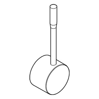 Grohe Hebel, Farbe silberfarben Bild 2