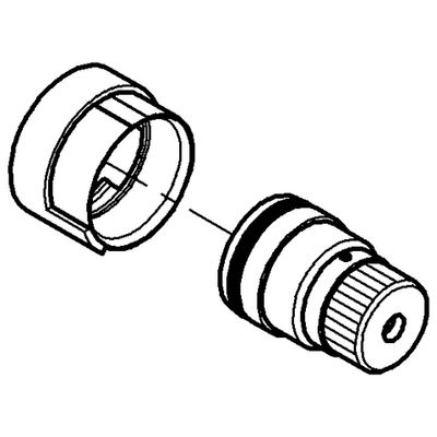 Grohe Reg.-Mutter mit Anschlagring Bild 2