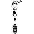 Grohe Thermoelement, mit nicht steigender Spindel 1/2" Bild 2