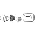 Grohe Absperrgriff f..Atrio Thermostat FMS Brausebatterie, Farbe silberfarben Bild 2
