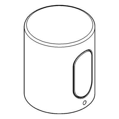 Grohe Temperaturwaehlgriff, für Unterputz-Armaturen, Farbe silberfarben Bild 2