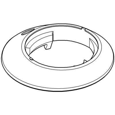 Grohe Rosette, Farbe silberfarben Bild 2