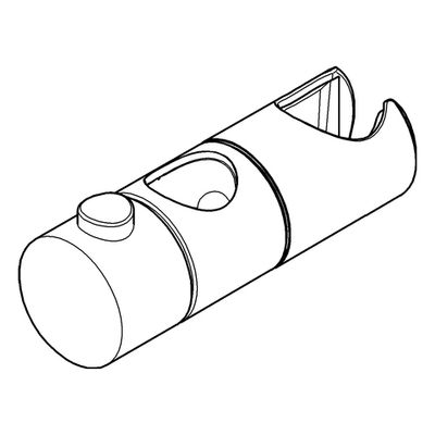 Grohe Gleitelement, Farbe silberfarben Bild 2