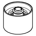 Grohe Mousseur Innengewinde M, 28 x 1 mm, Farbe grau Bild 2