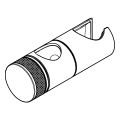 Grohe Rainshower SmartActive Gleitelement, für Rainshower Smart Active Brausestangen, nickel gebürstet, Farbe nickel Bild 2