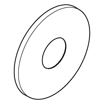 Grohe Rosette, für Einhebel-Waschtischmischer-Fetigmontagesets, rund, Metall, FastFixation, Farbe silberfarben Bild 2