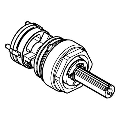 Grohe Umstellung, für Einhandmischer- Fertigmontageset, mit 3-Wege Umstellung Bild 2