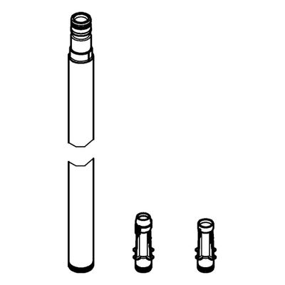 Grohe Brauserohr Euphoria SmartControl 95 cm, für 26507/26508/26509, Farbe silberfarben Bild 3