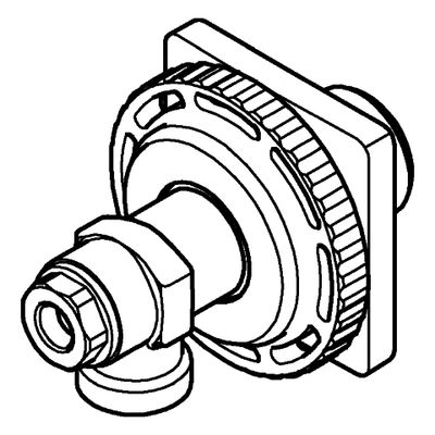 Grohe Wasseranschluss 1/2", für Elemente, mit WC-Spülkasten Bild 2