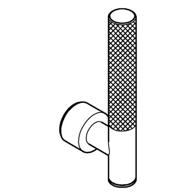 Grohe Hebelgriffe Atrio Private C. 48646 Raendelstruktur, Farbe grau Bild 3