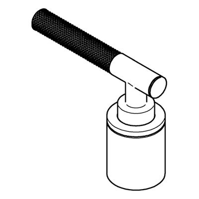 Grohe Hebelgriffe Atrio Private C. Raendelstruktur, Farbe silberfarben Bild 2