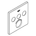 Grohe Rosette, für SmartControl UP-Thermostat eckig, mit 3 ASV, Farbe silberfarben Bild 2