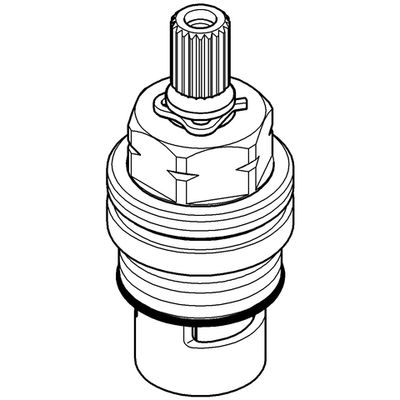 Grohe Oberteil Keramik 1/2'' Bild 2
