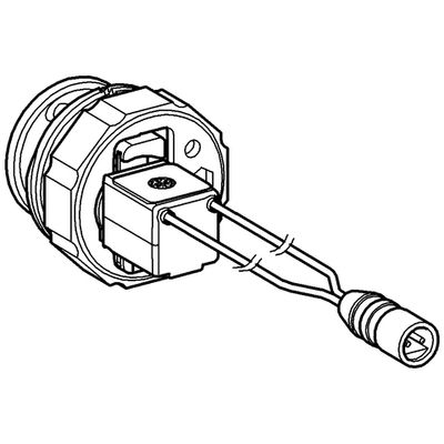 Grohe Magnetventil für Tectron UP-Infrarot elektronik, für Urinal, 6 V Bild 2