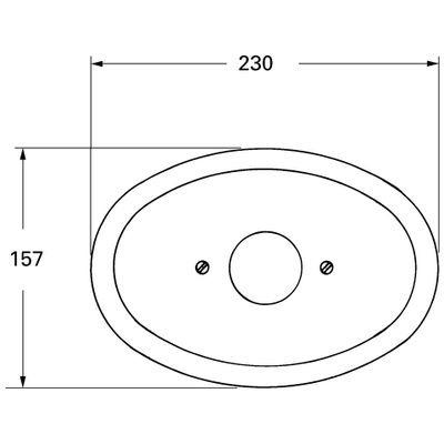 Grohe Rosette für Grohmix 1/2" Bild 2