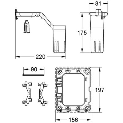 Grohe Umrüstset Fresh, für die Aufnahme von Duft-Tabs Bild 3