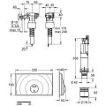 Grohe Umrüstset, für 14 l - Spülkasten, Farbe silberfarben Bild 3