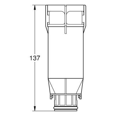 Grohe Verlängerung, für Servo-Ablaufventil Bild 2