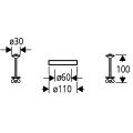 Grohe Befestigungssatz 43500, für Servo-Set Bild 2