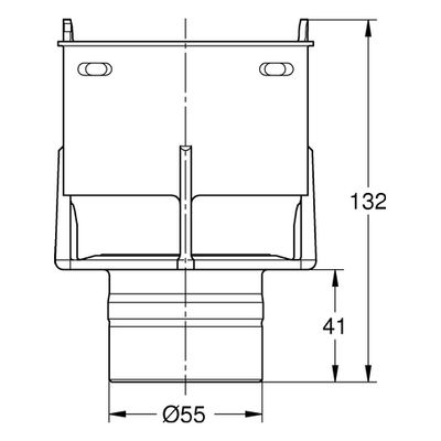 Grohe Austauschsitz, für Spülkasten Bild 2