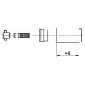 Grohe Verlängerungsset 440272 40 mm, für Eichelberg Unterputz-Ventile, Farbe silberfarben Bild 2