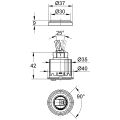 Grohe Eichelberg Keramik-Kartusche mit Ecom-Funktion Bild 2