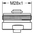 Grohe Mousseur, Farbe silberfarben Bild 2
