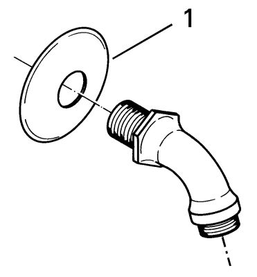 Grohe Brausearm Relexa Anschlussgewinde 1/2", 55 mm, Farbe chrom Bild 2