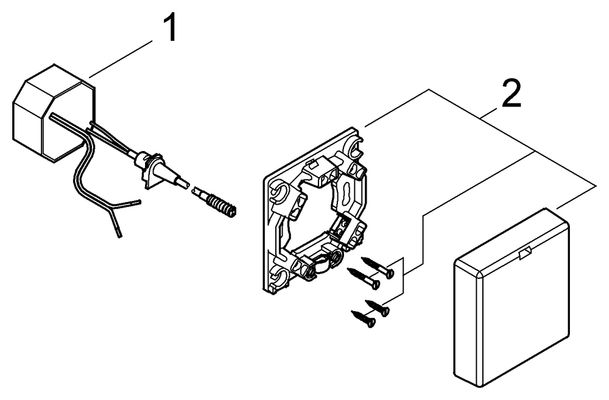 Grohe Schalternetzteil, für WT- Eletroniken 1-Auge Bild 2