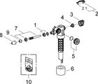 Grohe DAL Füllventil / Schwimmerventil für hoch- und tiefhängende Spülkästen, 06.00.2000 Bild 2