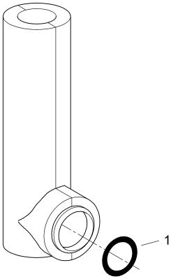 Grohe Spülrohr komplett 003.36.055, 260 mm Bild 2