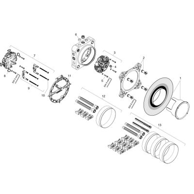 Hansgrohe UP-Körper iBox universal 2, für neue Wannen-/Brausearmatur UP-Thermostat Bild 8