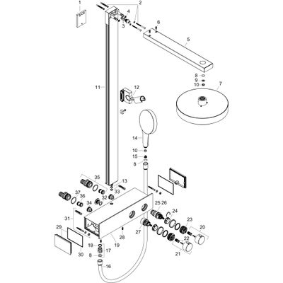 Hansgrohe Spültischmischer 160 Zesis M33 Metall Ausziehbrause Pro 2jet sBox BSO, Farbe Edelstahl-Optik (silber) Bild 2