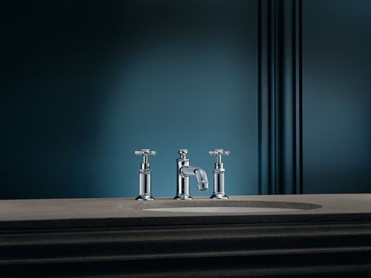 Hansgrohe 3-Loch Waschtischarmatur 30 Axor Montreux Kreuzgriff, Farbe chrom Bild 3