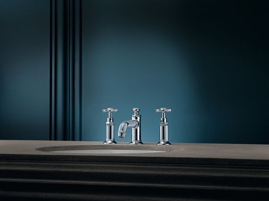 Hansgrohe 3-Loch Waschtischarmatur 30 Axor Montreux Kreuzgriff, Farbe chrom Bild 4
