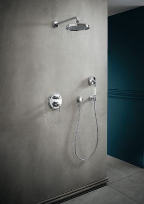 Hansgrohe Wandanschlussbogen Axor Montreux, mit Rückflussverhinderer, verchromt, Farbe chrom Bild 4